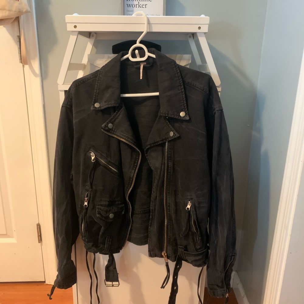 free people denim jacket